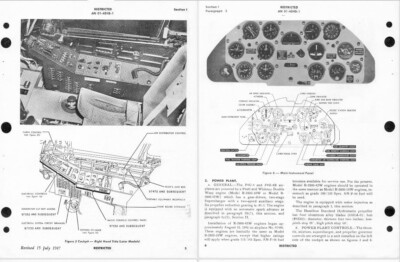 F4U Chance Vought Corsair Flughandbücher & Bericht PDF detailliertes Archiv 1940er