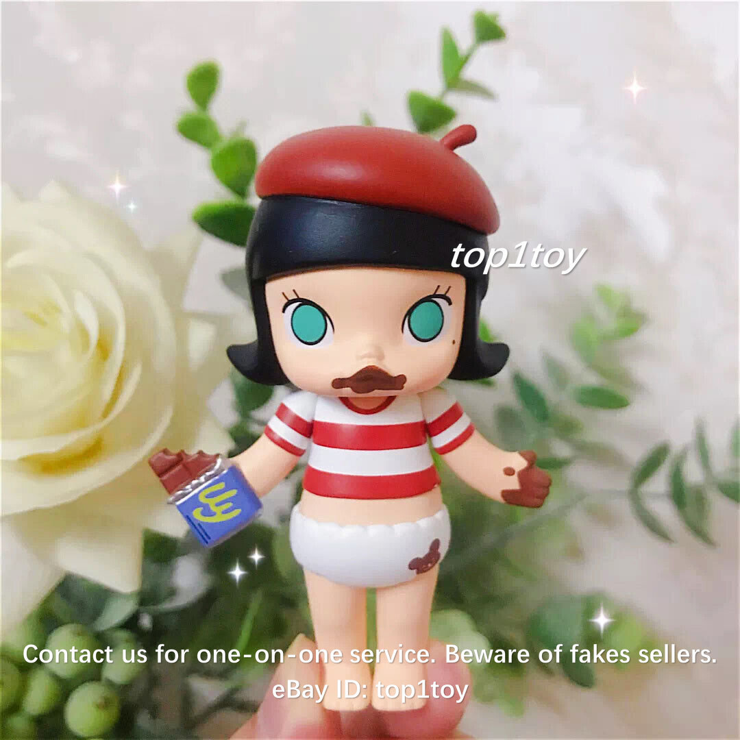 POP MART x KENNYSWORK Molly Yummy Party Chocolate Baby Mini