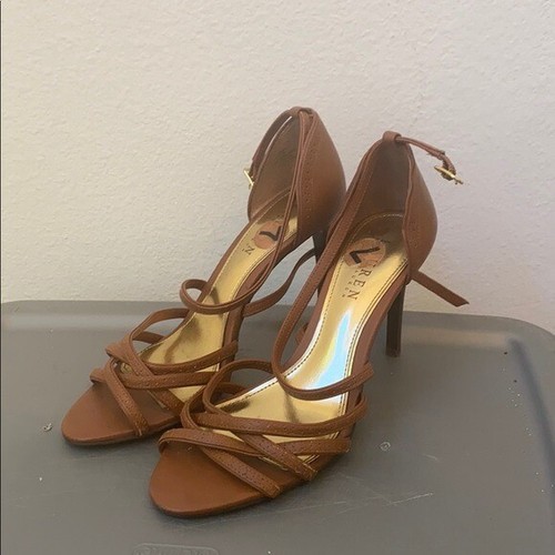 Lauren Ralph Lauren tan pumps size 7 | eBay