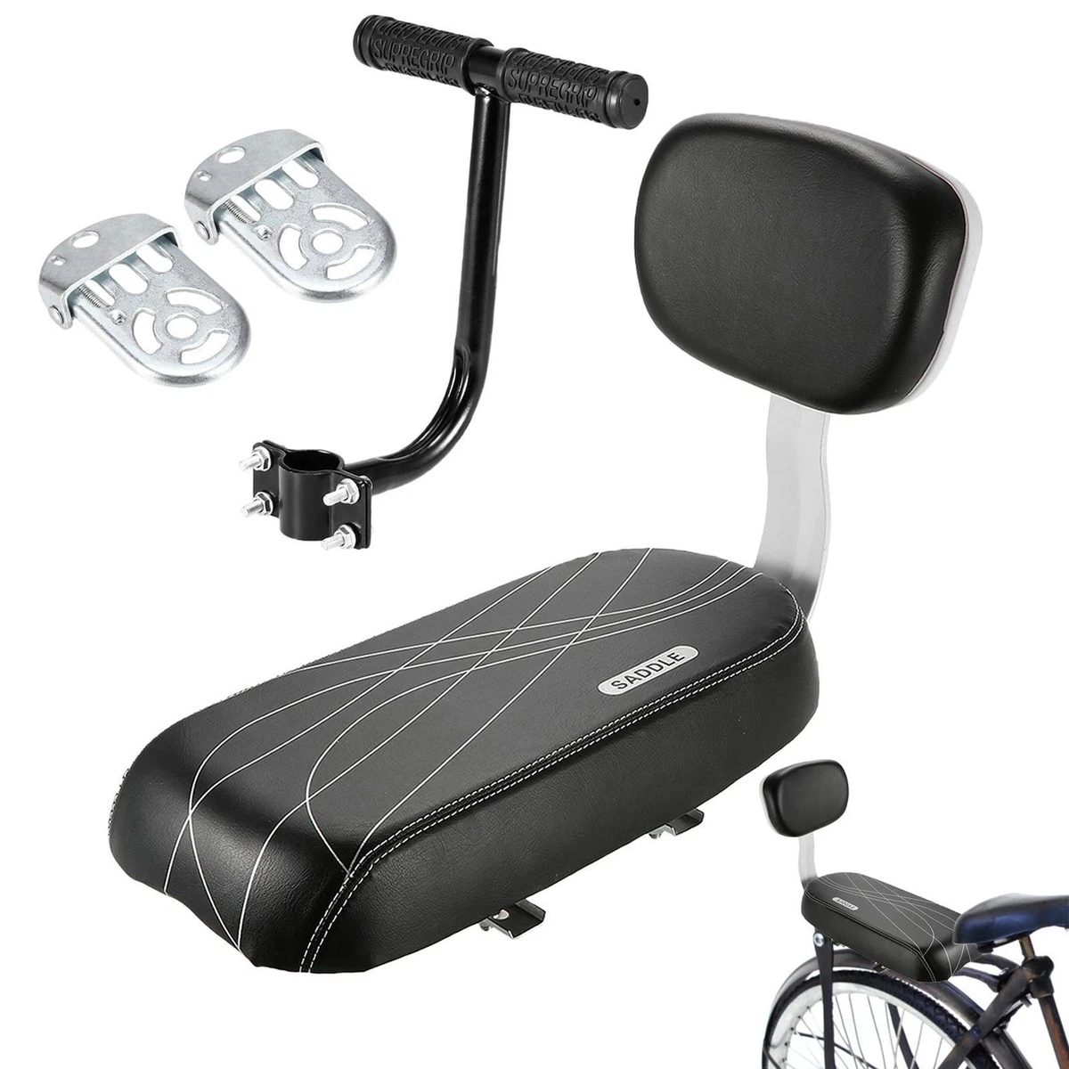 NEW Bicycle Bike Padded Rear Seat Child Safety Back Rest Chair