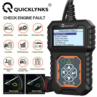 QUICKLYNKT31 Profi KFZ OBD2 Diagnosegerät Auto Scanner Motor Fehler Auslesegerät
