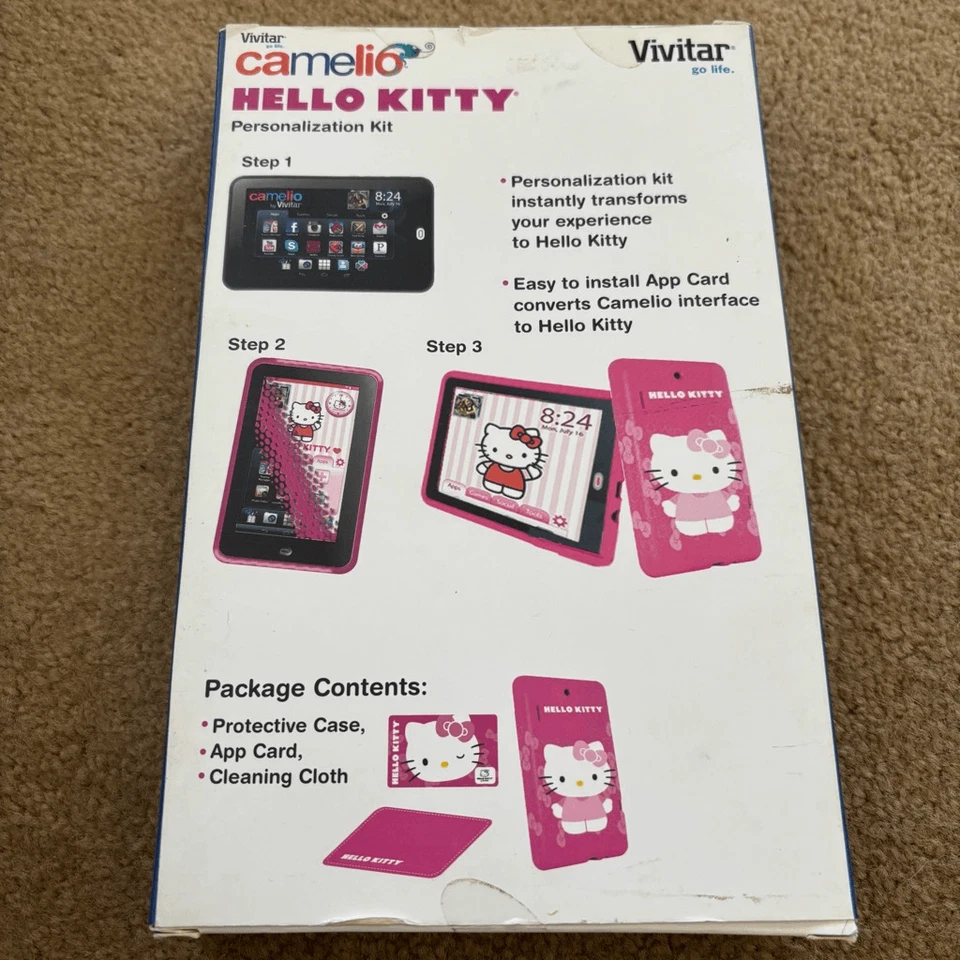 Vivitar Camelio Hello Kitty Personalization Kit 2013 *New* - Image 2 of 4