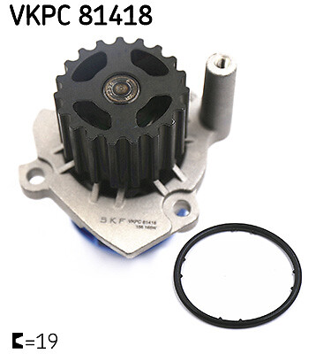 2x ✅Fits SKF VKPC 81418 Water pump VKPC 81418 Water pump, with gaske ⭐UK Seller⭐ - Image 4