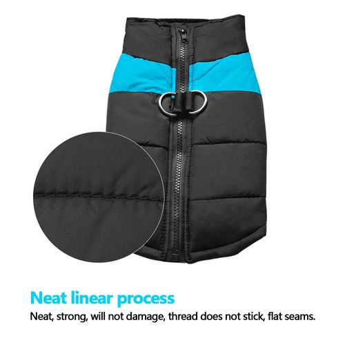 Wasserdichte Hundemäntel Haustier Welpe Katze Chihuahua Kleidung warm für kleine X-Large Hunde - Bild 17 von 27