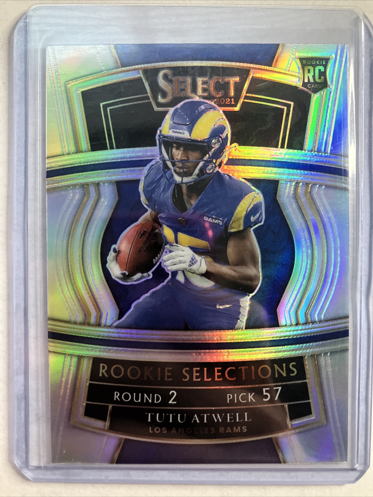 2021 Panini Select - Rookie Selections Silver Prizm #RS-22 Tutu Atwell (RC)