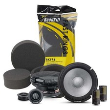 Alpine R2-S65C, R Series 6.5 2-Way Hi-Res Speakers Foam Baffle Kit Bundle