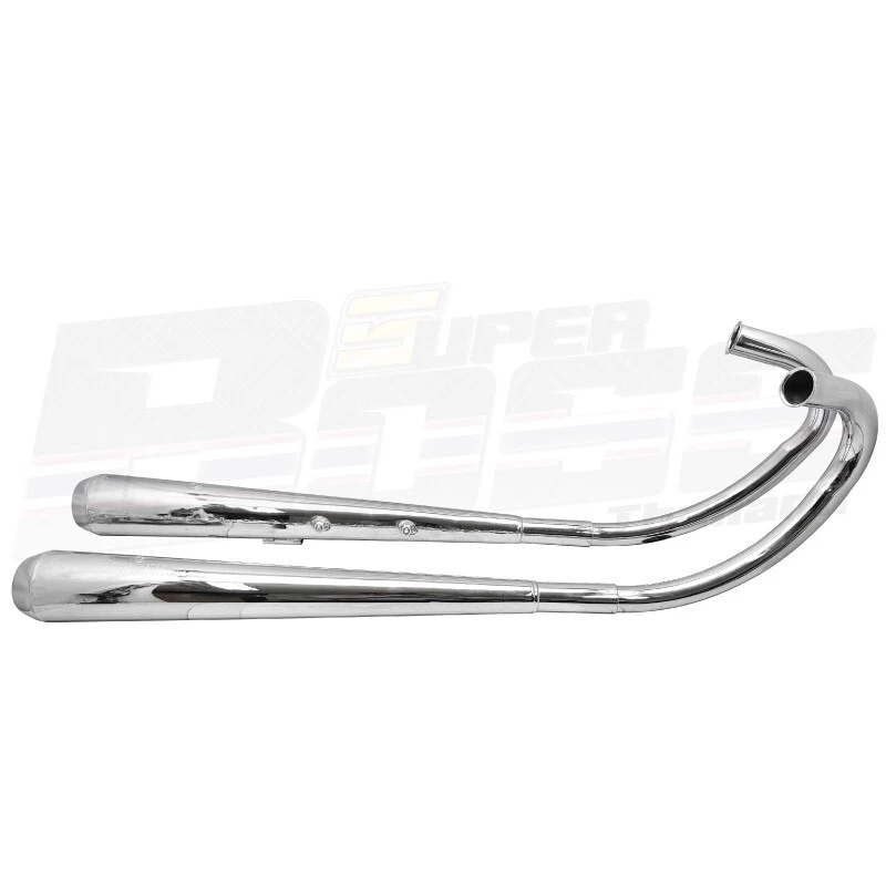 Silenciador de escape para HONDA CB175K4 K5 K6 K7 R+L ***Estilo PT*** Foto 3 de 4