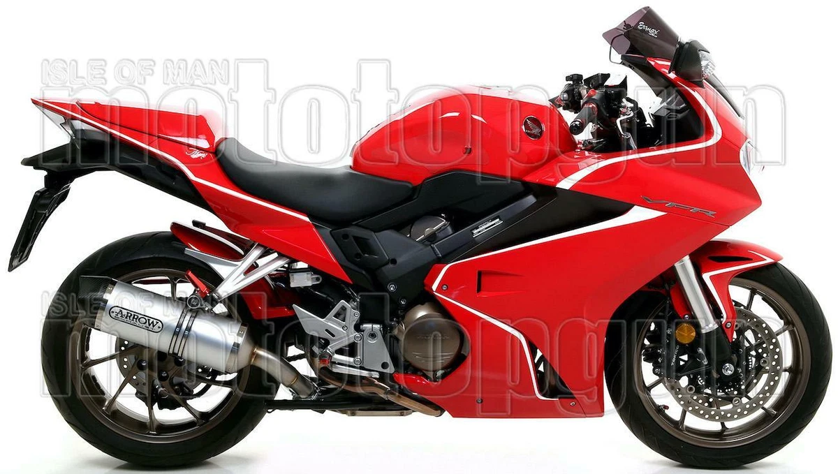 ARROW HOMOLOGATED EXHAUST RACE TECH ALUMINIUM C HONDA VFR 800 F