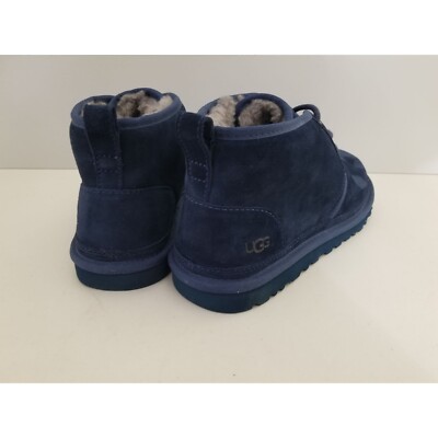 UGG Neumel Chukka Boot Navy Blue Suede Mens Size 10 43 New  display picture 1
