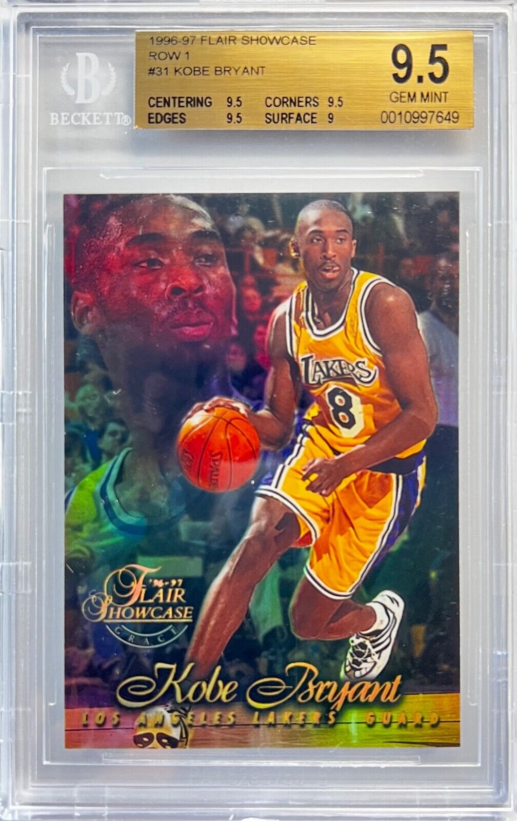 Authentic 1996-2016 Hall Of Fame Kobe Bryant Los Angeles Lakers