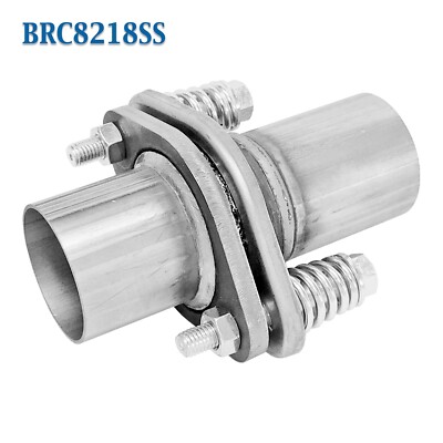 2 1/8'' 2.125'' Exhaust Muffler Flange Pipe Repair Spherical Joint Semi Direct Fit