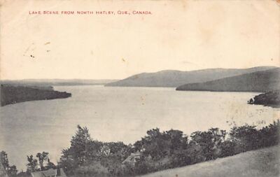 Canada - NORTH HATLEY (QC) Lake Scene