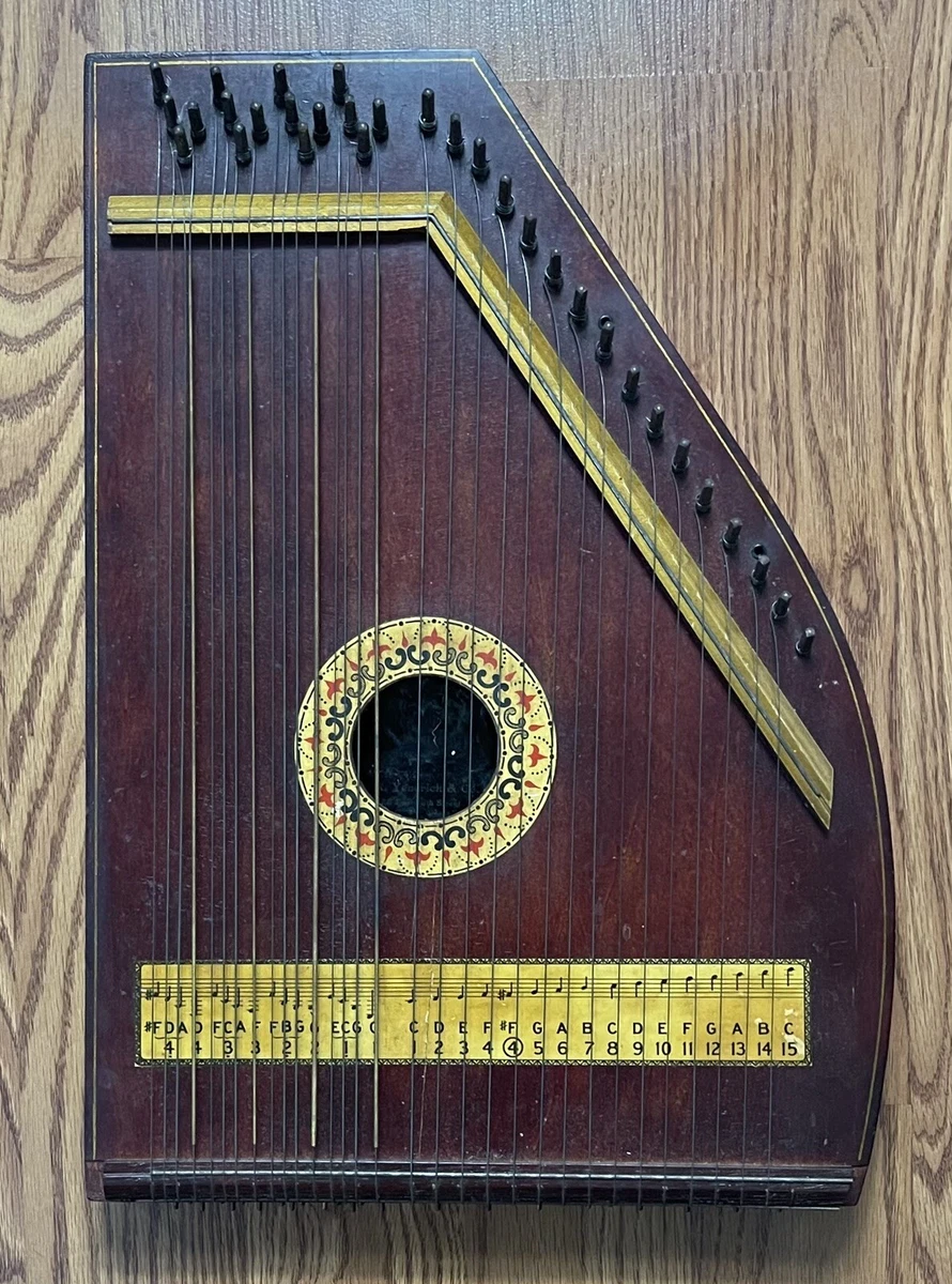 Antique outlet mandolin harp