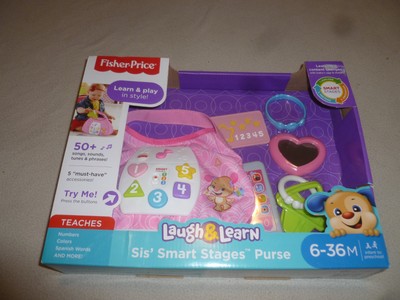 fisher price sis smart stages purse