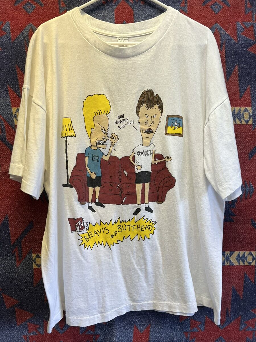 Vintage Beavis and Butthead T Shirt XL XXL Single Stitch 90s MTV