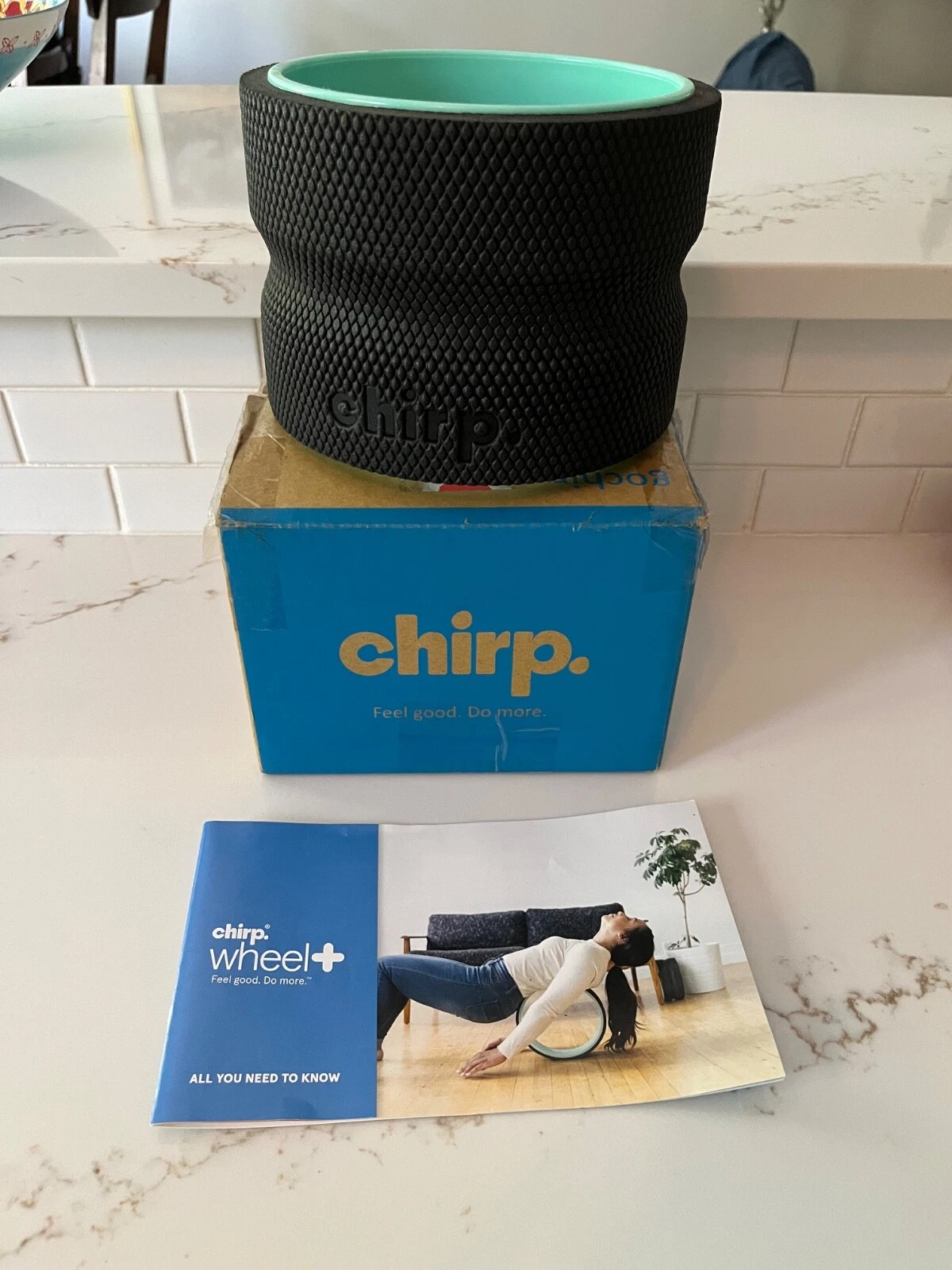 NIB Chirp Wheel Foam Roller (6" Deep Tissue)