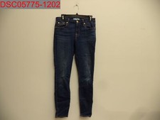NWT - 7 For All Mankind Women's Tranquil Blue B AIR Ankle Skinny Jeans, Size 27