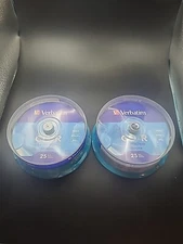 Verbatim Music CD-R 40X 700MB Audio Media Disc Spindle 96155 Sealed Mint 2X25=50