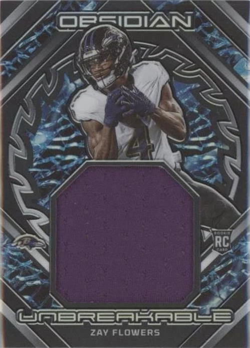 2023 Panini Obsidian Zay Flowers #UM-ZFL