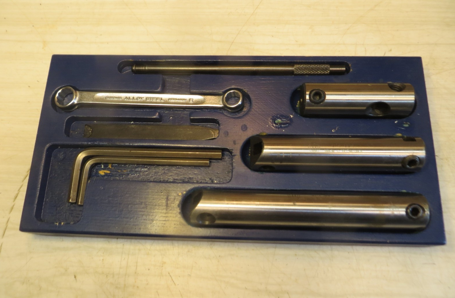 Wohlhaupter UPA 3 58885  Boring Facing Head & Accessories w Box FANTASTIC