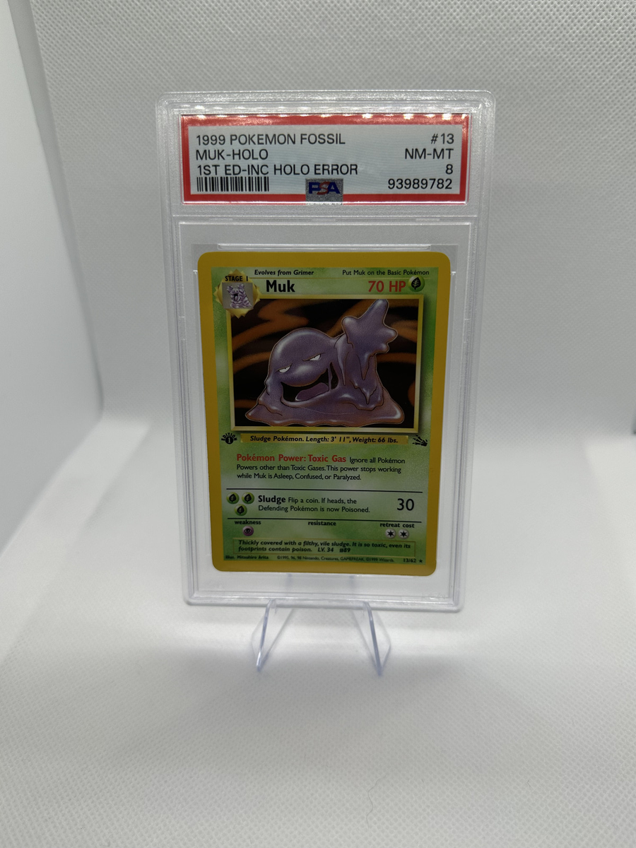 muk pokemon card value 13/62 Amazon.com: Pokemon - Muk (13) - Fossil main image 1