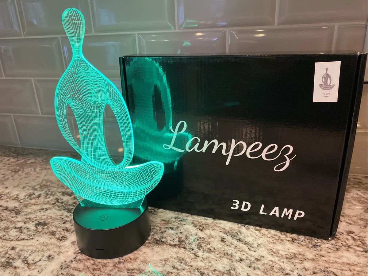 LAMPEEZ 3D LAMP MEDITATION YOGA NEW