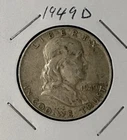 1949 D Franklin Half Dollar 50c Silver