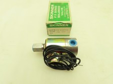 Honeywell Skinner V5D25110 Solenoid Valve 3-Way NC 120V 150PSI 1/4NPT Adjustable