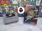Super R-Type SNES Authentic & Tested. Cartridge & Manual + Free Mario Pin