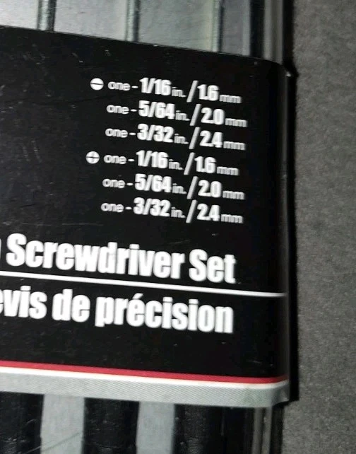 6/6 PC Precision Screwdriver Set Eyeglass Watch Jewelry Repair Cell Micro Small - Image 3 of 3