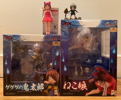 GeGe no Kitaro - Kitaro & Neko Musume Set + Boni - G.E.M Series MegaHouse