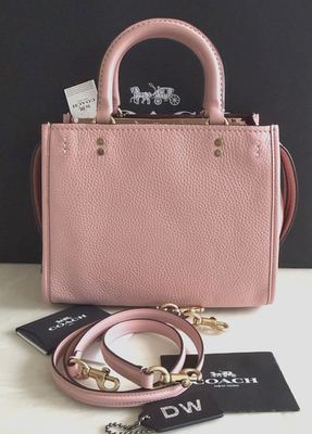 NWT COACH 1941 PEONY PINK ROGUE 25 SATCHEL BAG 54536 | eBay