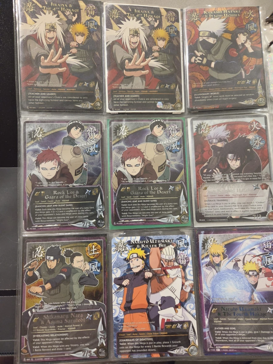 Preços baixos em Jogos de cartas colecionáveis Naruto CCG Bandai