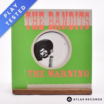 The Bandits - The Warning - Die-Cut Sleeve Insert 7'' Vinyl Record - NM/NM