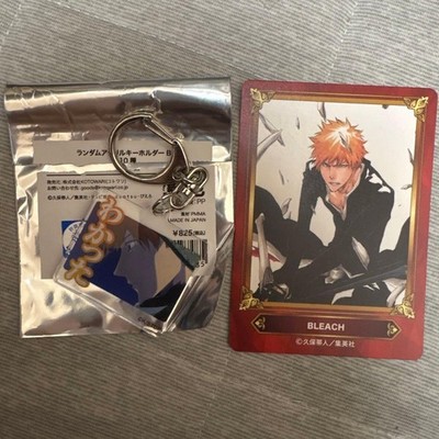 BLEACH Random Acrylic Keychain B Ichigo Kurosaki Jump Fair Card