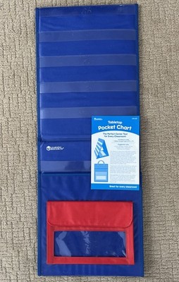 Learning Resources Tabletop Pocket Chart - Collapsible Double-Sided Display