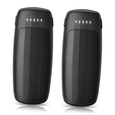 Rechargeable Hand Warmers 2 Pack, Electronic Handwarmers with 5 Levels Black