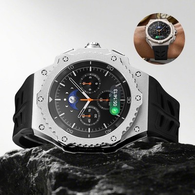 For Samsung Galaxy Watch 8 Classic Mod Kit Protect Case Band Strap Cover 46mm
