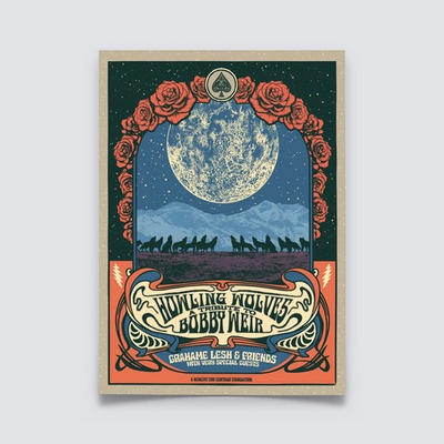 #ad Howling Wolves A Tribute to Bobby Weir 2026 Poster $17.99
