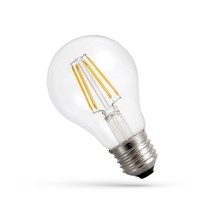 Led E27 A60 Filament Klar 4W 230V Extra Warmweiß 340Lm Birnenform 300° 1800K