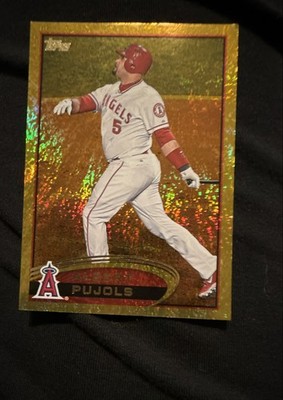 2012 Topps - Albert Pujols #331 Gold Sparkle