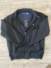 Polo Ralph Lauren Men's Black Harrington Jacket Size Small
