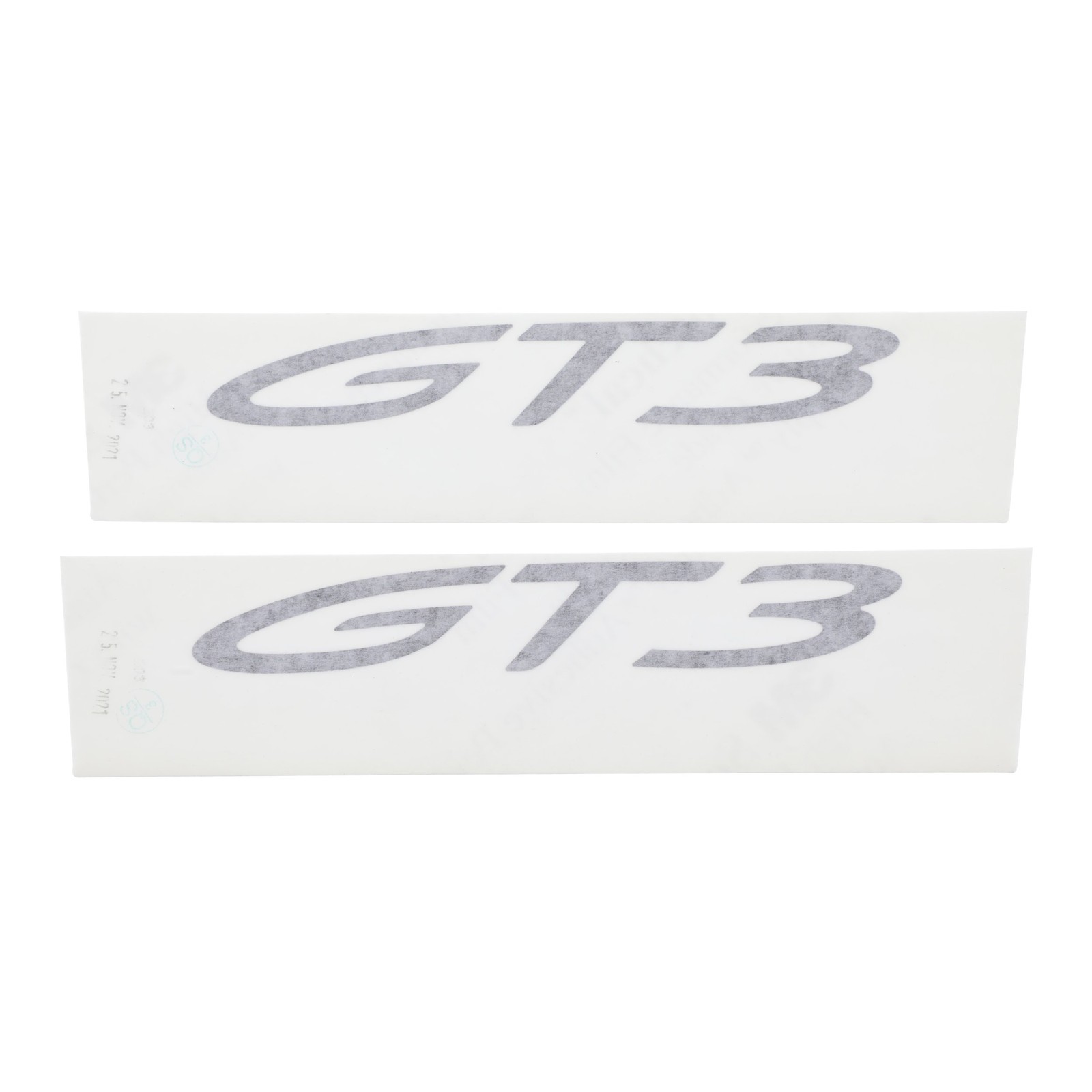 Logo adhesivo de puerta para Porsche GT3 (N/P 992-044-820-19-041)