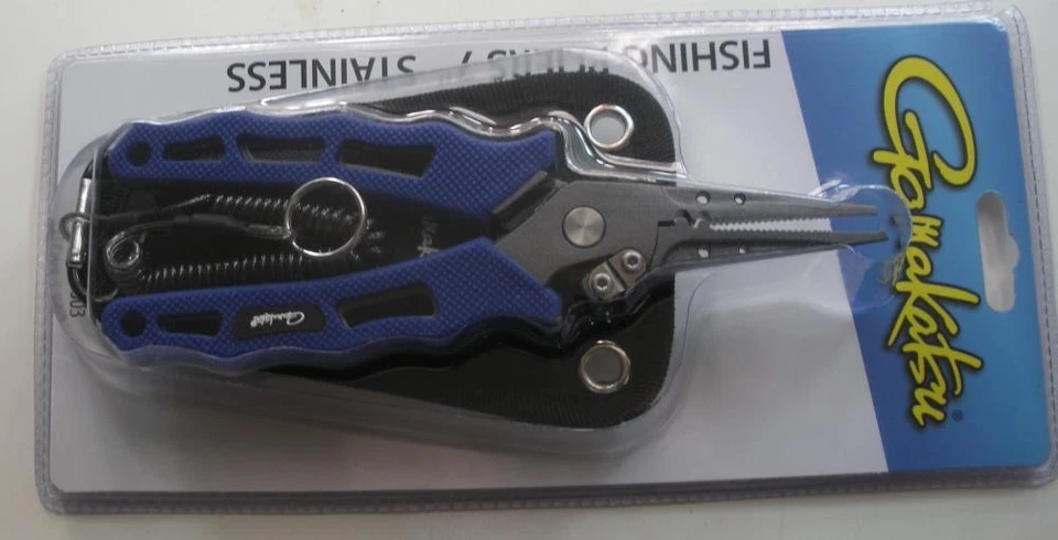 Spro P003 7in Stainless Fishing Pliers PTFE Coating With Sheath And Lanyard - Image 2 of 2