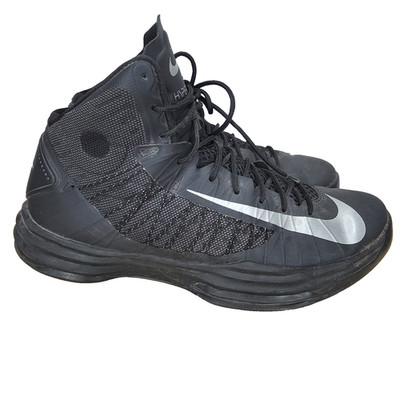 Nike Hyperdunk 2012 Basketball Shoes Mens 10.5 Black Sneakers 524934-001