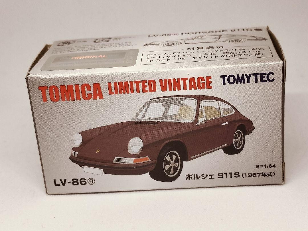 TOMICA ポルシェ 911 ワールドツアー仕様 (1967年式) Tomica Limited Vintage Tomytec LV-110 Porsche 911 World tour