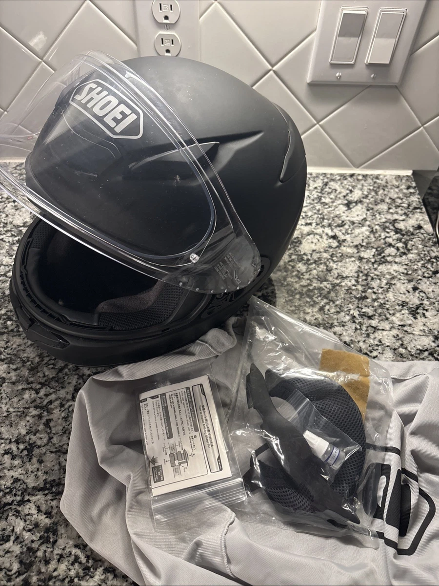 SHOEI Size L Black Motorcycle & Powersports Helmets for sale | eBay