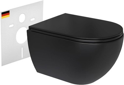 Alpenberger Wand WC Dusch WC Bidet Toilette Spülrandlos WC Sitz Made in Europa