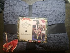 John Derian Target Blanket Quilted Throw Amaryllis Flower Cotton Quilt 2025 NWT
