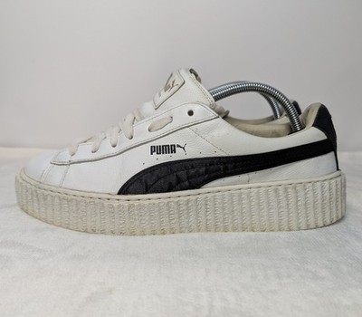 PUMA x Creeper Fenty White Leather Rihanna Shoes Mens 10 Womens